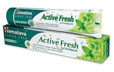 Himalaya Active Fresh Herbal Toothpaste - Kem Đánh Răng Thảo Mộc Tươi Mát 100gr - DATE T11/2022