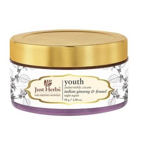 Những thói quen cần có khi dùng kem dưỡng đêm chống lão hóa Youth Antiwrinkles của Just Herbs