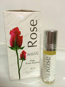 Ahsan rose -  tinh dầu chiết xuất hoa hồng 30ml - DATE T8/2021